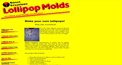 Desktop Screenshot of lollipopmolds.com
