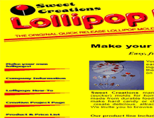 Tablet Screenshot of lollipopmolds.com
